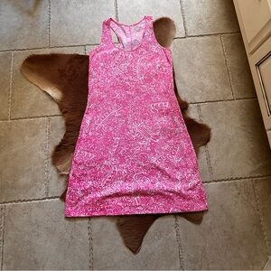 Lilly Pulitzer pink cotton slip dress